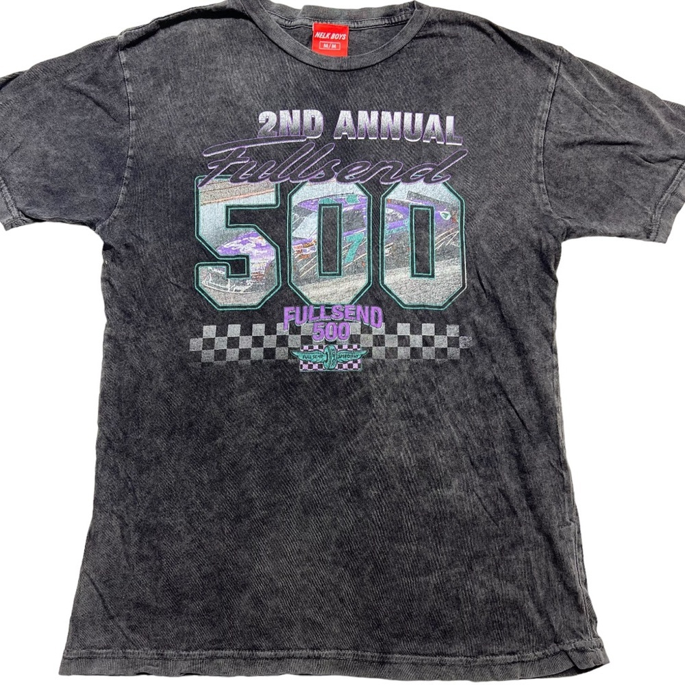Nelk boys 2nd annual full send tee shirt men’s medium grey